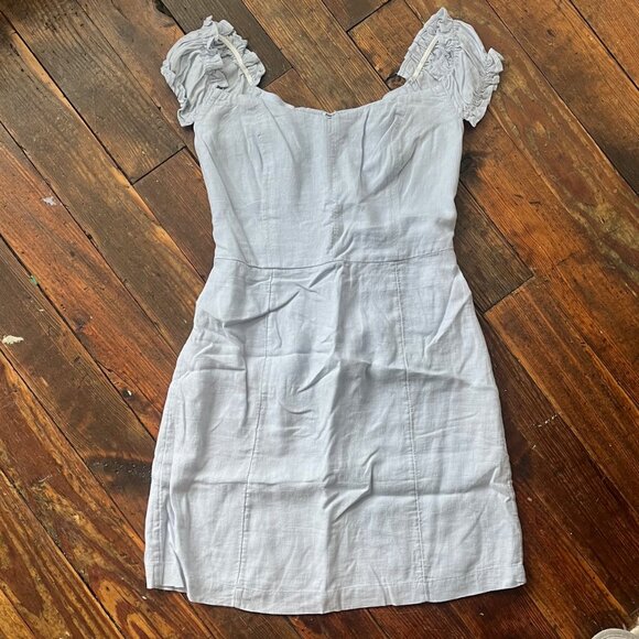 Abercrombie Linen Mini Dress - Picture 1 of 2